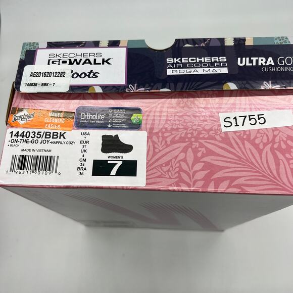 Skechers Ankle Boots Womens Size 7 On The Go Black Suede Sherpa Lined - Picture 10 of 12